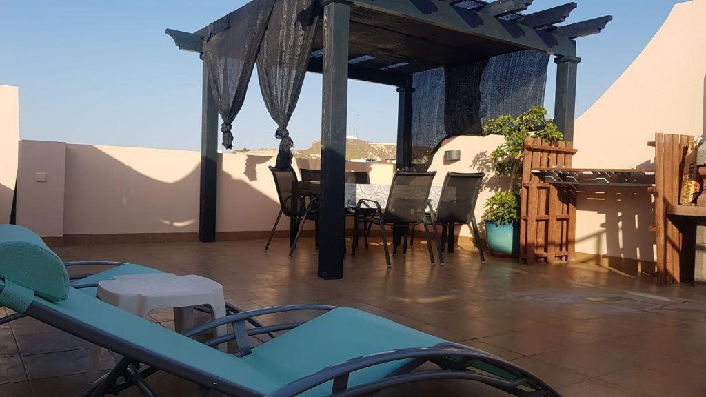 Atico Paraiso Beach Con Piscina Privada Vera Luaran gambar